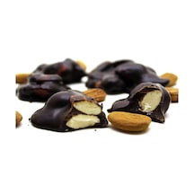 Dark Brown Roş Çikolata Bademli Bitter Roche Çikolatası 500 Gram