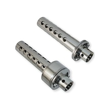 Hightower 1 Adet 48mm Evrensel Motor Egzoz Boru Aksesuarları Modifikasyon Parçaları