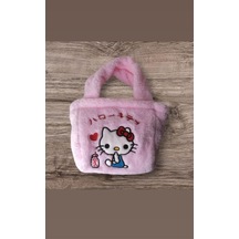 Hello Kity Peluş Çanta Açık Pembe