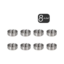 Porsima Etn-015 8 li Küllük 1,2 ml Kalınlık Metal Küllük