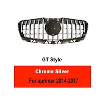 Mercedes Sprinter W906 Gtr Ön Panjur Izgara Seti Krom-siyah 2014-