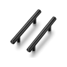 10'lu Siyah Dolap Kulpu Paslanmaz Çelik