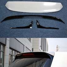 VW Golf 7 Spoiler R/gti 4 Parça Plastik  2012-2019