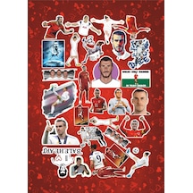 Gareth Bale Sticker Seti Laptop Ajanda Pc Tablet Telefon Defter Etiket Bullet Journal Diğer