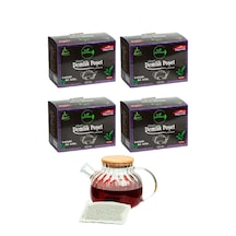 Çayola Süzen Demlik Poşet Bergamutlu Premium Çay 500 Gr X 4 Adet