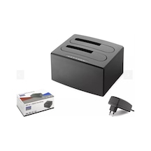 Hadron Hdx1791 All İn One Hdd Docking Usb 3.0 Sata 2.5 & 3.5 Hdd Ssd Destekli 12v Adaptör Siya Kdo