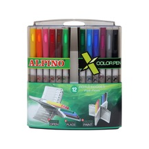 Alpino X-Color Pen Keçeli Kalem 12 Renk