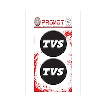 Damla Logo Sticker Tvs Logo Kabartmalı 5x5cm 02 Nötr