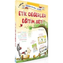 Mercankitap-1. Sınıflar Etik Değerler Eğitim Seti ( 10 Kitap+Hds) / Tuba B...