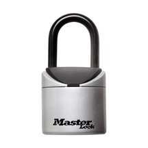 Master Lock Kilit Kutusu, Kendi Kombinasyonunuzu Ayarlayın Taşınabilir Anahtar Kasası, 2-3/4 İnç. Geniş, 5406d, Siyah, Gri