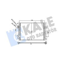 Kale 358235 354090 Kondenser Hyundaı İ20-i20 Actıve 97606c8000-97606c8050 Adet ıdır