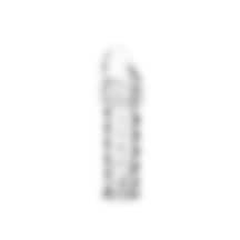 Erotixshop Penextender Tırtıklı Saydam Penis Kılıfı 16.3 CM