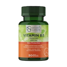 Vitamin B3 500 Mg No Flush 50 Kapsül Aromasiz