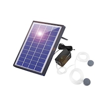 6 W Güneş Oksijen Pompası Akvaryum Balık Tankı Oksijenatör