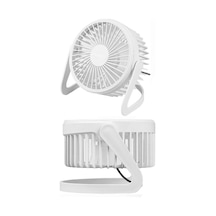Masaüstü Mini Usb Fan - Pvc Gövdeli - 360 Ayarlanabilir
