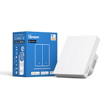 Sonoff M5-2c-80w Matter Akıllı Duvar Anahtarı 2 Kanallı