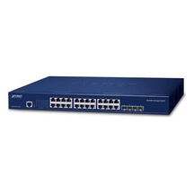 Planet Pl-sgs-6310-24t4x 24 Port 1000t 4 Port 10g Sfp+ Stackable Managed Switch