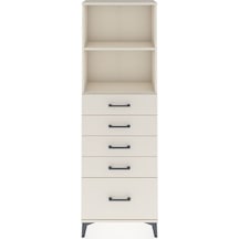 Arges Dolap 2 Raflı 5 Çekmeceli 60x30x182 Aytaşı-aytaşı Aytaşı