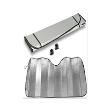 Oto Güneşlik Balonlu Çift Taraflı Alüminyum Folyo Kaplı Oto Güneşlik 130x60 Cm Royaleks-80740