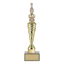 Odak Kupa - Figürlü Kupalar - Bowling / Labut Figürlü Kupalar Fg-027 C - 38 Cm Altın - Beyaz