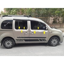 Woc Chrome Renault Kangoo Krom Cam Çıtası 2008 Sonrası 4 Parça Pa