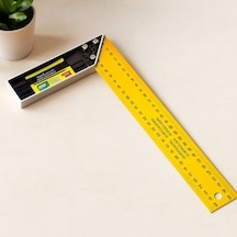 40 Cm Metal Masa Gönyesi - Sarı Çok Renkli