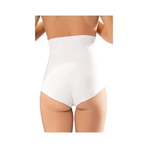 Bonbonetti Chocolate Baby & Kids Yüksek Bel Slip Şekillendirici Korse 019 Beyaz