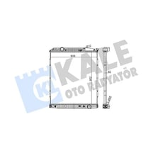 Kale 349520 Motor Radyatoru A9425000703 A9425001003 A9425001603