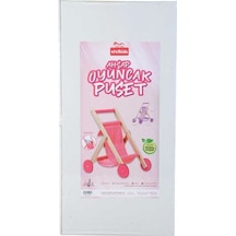 Ahşap Oyuncak Puset Vivikids