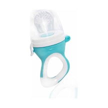 Babyjem Silikon Uçlu Meyve Sebze Emziği Mavi