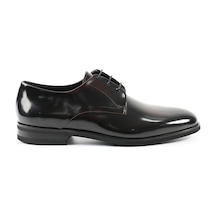 Tuna Hakiki Deri Bordo Açma Derby Model Erkek Ayakkabı - E4513 Bordo