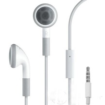 iPhone 4-4S Mikrofonlu (3.5MM Jack) Kulaklık Beyaz
