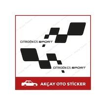 Citroen C5 Sticker Takım Set C5 Sport Sticker Citroen Oto Sticker