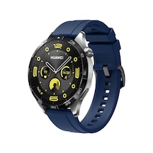 Xiaomi Watch S1/s1 Pro/s1 Active/mibro X1 Uyumlu 22mm Yumuşak Sport Jel Silikon Kordon, Lacivert