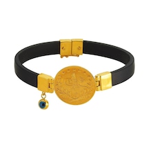 Kauçuklu Reşat Tam Altınlı Bileklik