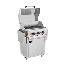 Tüplü Lpg Profesyonel Bahçe Teras Tipi Döküm Barbekü - R134