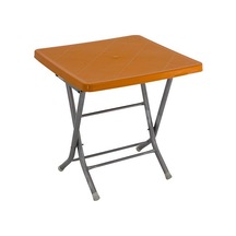 Luna 80x80 Katlanır Ayaklı Masa Tik Eko