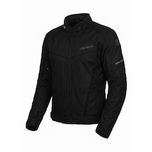 Xspeed Zeus Plus 4 Mevsimlik Korumalı Motosiklet Montu Yeni Sezon Siyah
