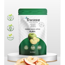 Dondurularak Kurutulmuş Elma Kırmızı 20 Gr - Freeze Dried Elma Kuru Meyve Cipsi 20 G