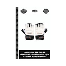 Özel Üretim Tek-200-xl Taekwondo Eldiveni Bilek Sargılı Xl Beden Branş Müsabaka Çok Renkli