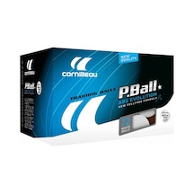 Cornilleau P-Ball ABS Evolution 1 Yıldız 72'li Masa Tenisi Topu Beyaz