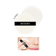 Missha Compressed Flocking Puff Yuvarlak 2adet 0