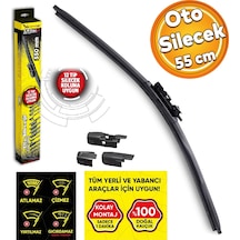 Vette Plus Multifit Araba Araç Otomobil Oto Ön Cam Arka Cam Silecek Muz Sileceği 550 Mm 55 Cm