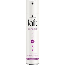 2 Adet Taft Saç Spreyi 250 Ml No 3 Classic Extra Güçlü