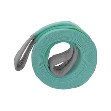 Yük Kaldırma Taşıma İndirme Halat Sapan Polyester Spanzet 2 Ton 6 Metre Turkuaz Sağlam Çok Renkli