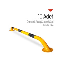 Oto Park Araç Stoperi Boru Tip Sarı 200X13Cm 60Mm 10 Adet Indirim (534232010)