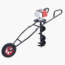Solax AG65D Arabalı Toprak Burgu Makinesi