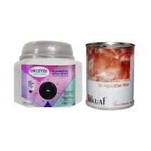 Kuaf Konserve Sir Ağda Naturel 800 ML + Ekamix Konserve Ağda Isıtıcı