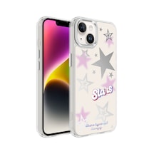 Butam Bilişim Apple iPhone 14 Uyumlu Aihttgli Parlak Tasarımlı Mimbo Kılıf-no4 NO4
