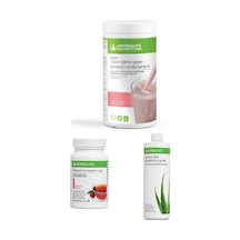 Set / Beyazçikolata-ahududu Shake 550 Gr. - Aloe 473 Ml. Yada Mango 473 Ml. - Ahududu Çay 50 Gr